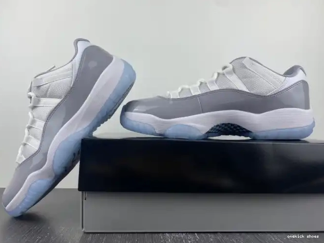 Chep Onekick Low Grey Jordan Air Cement AV2187-140 11 0405
